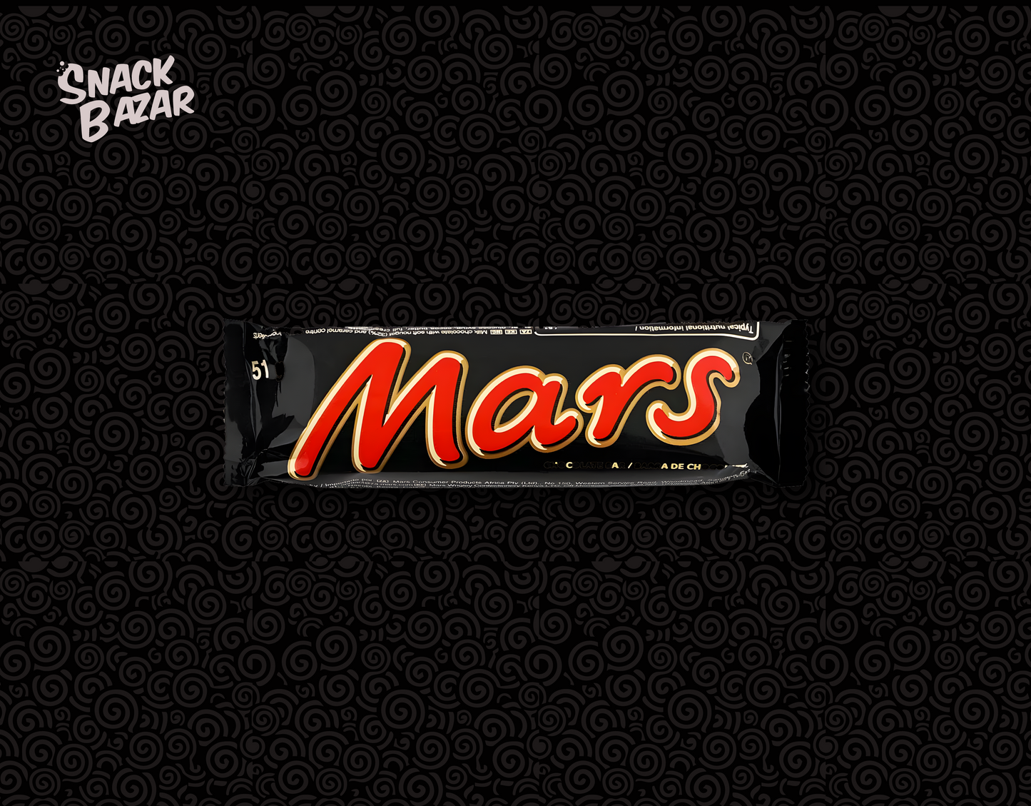 Mars Chocolate Bar, 51g