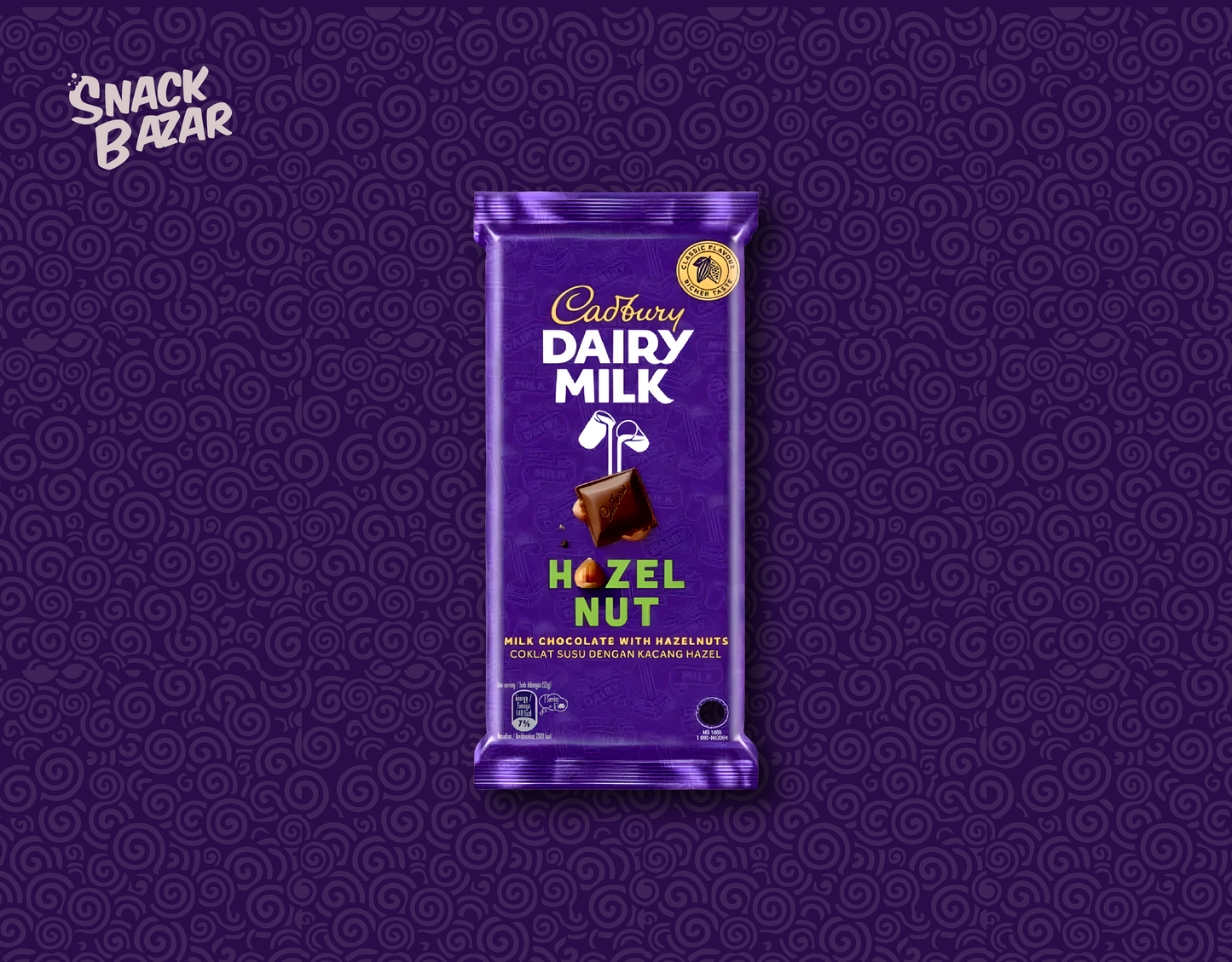 Cadbury DairyMilk Hazelnut , 130g ( Made In Malaysia )