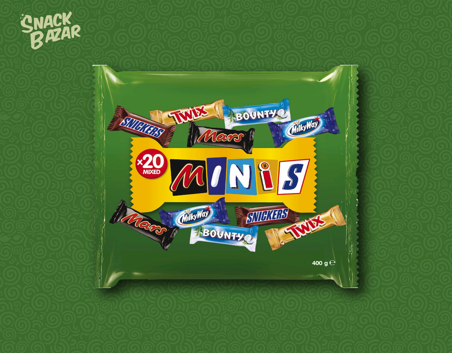 Mix Minis Assorted 400g ( 20 Pieces )