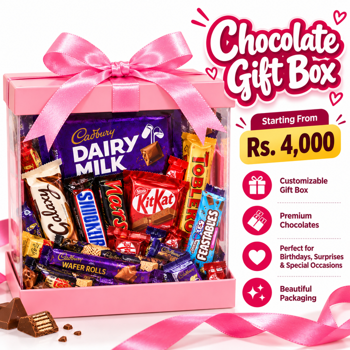 Custom Chocolate Gift Box – Personalized Chocolate Hamper
