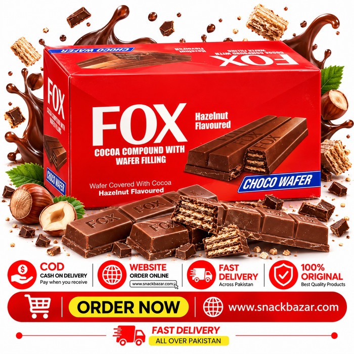 FOX Hazelnut Flavoured Choco Wafer