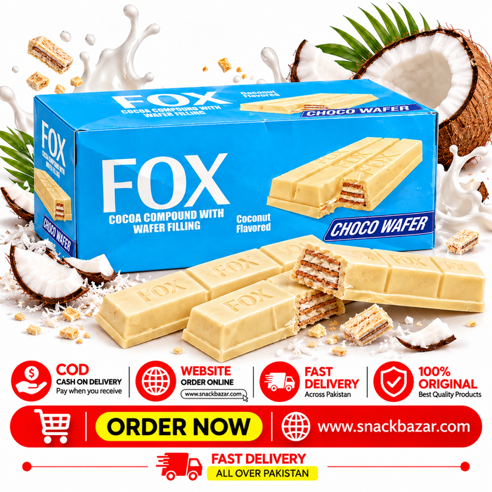 FOX Coconut Flavoured Choco Wafer