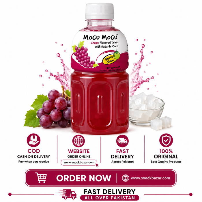 Mogu Mogu Grape Drink 320ml