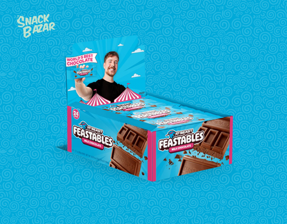Feastables Chocolate Bars Milk Chocolate  King Size