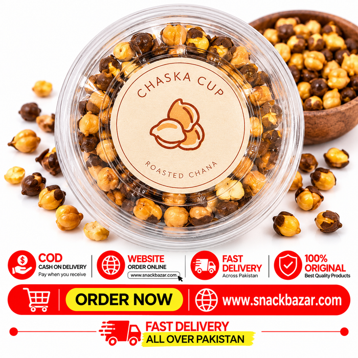 Chaska Cup Roasted Chana – Crunchy Chickpea Snack