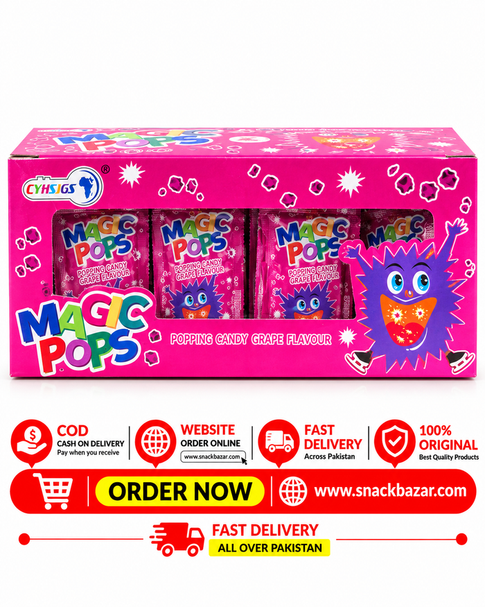 Magic Pops Popping Candy – Grape Flavour