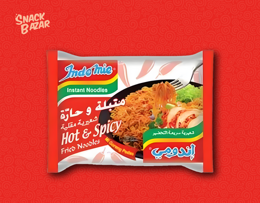 Indomie Mi Goreng Hot And Spicy Instant Noodles 75g  ( KSA IMPORTED )