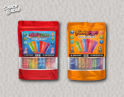 Funky | Ice Pops Mix Flavors - Pack of 12