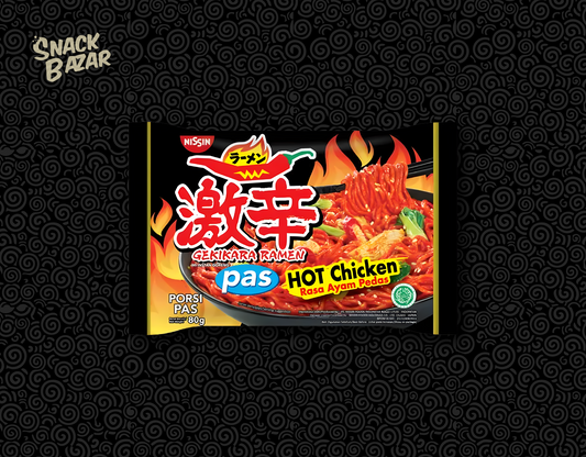 Nissin Hot Chicken pas 81g