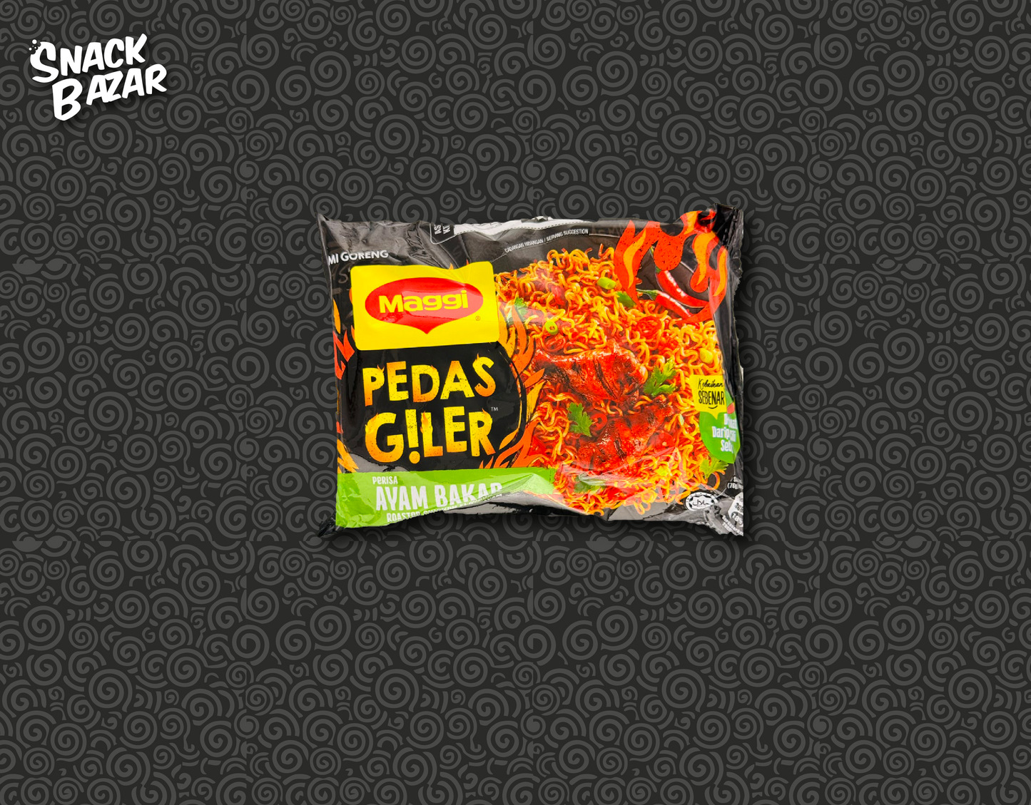 Maggi Pedas Giler Ayam Bakar 75g | Imported Malaysia