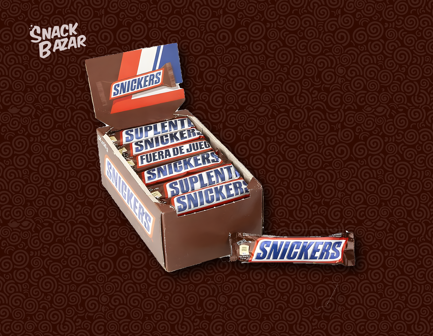 Snickers Bars 50g - Pack of 24 pcs