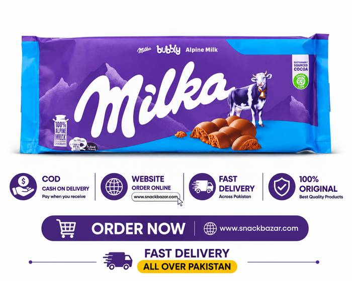 Milka Bubbly Alpine Milk Chocolate 95g