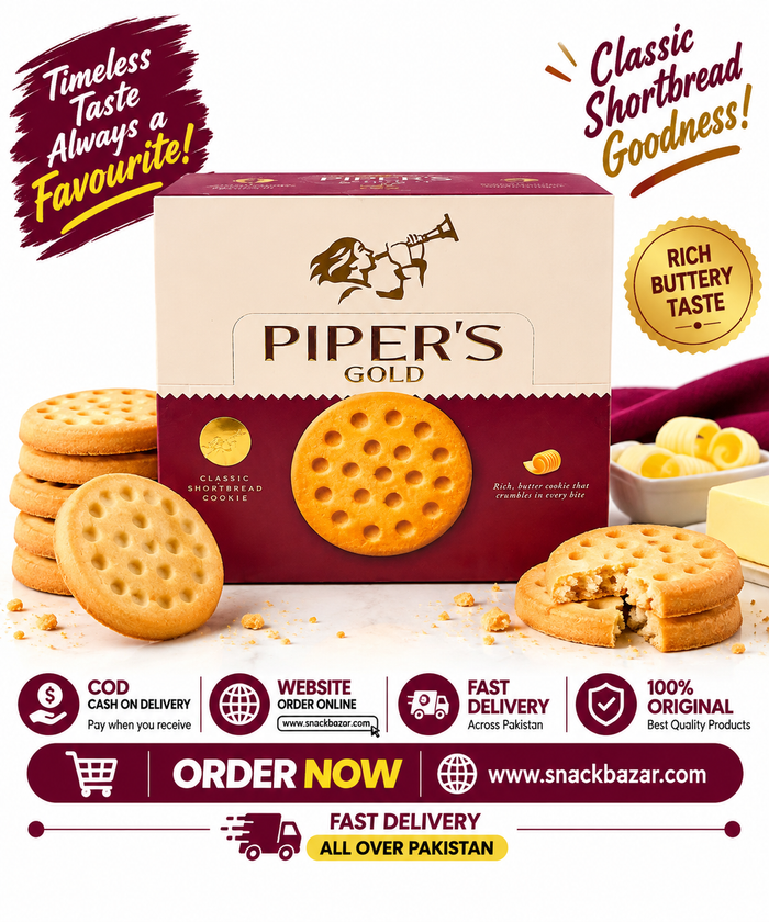 Piper's Gold Classic Shortbread Cookies