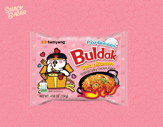 Buldak Carbonara – Samyang Hot Chicken Carbonara Ramen 130g