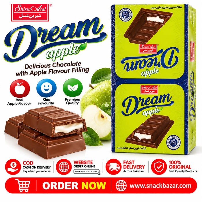 Shirin Asal Dream Apple Chocolate – Apple Flavour Filled Chocolate