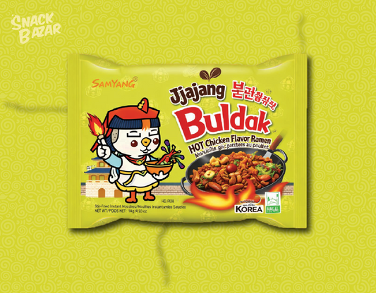 Buldak Jjajang – Samyang Korean Black Bean Spicy Ramen
