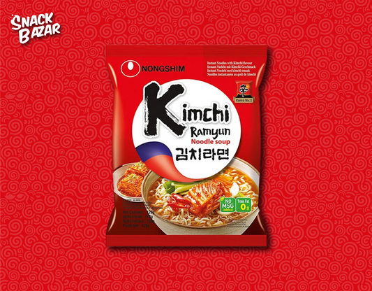 Nongshim Kimchi Ramyun Instant Noodle Soup 120g