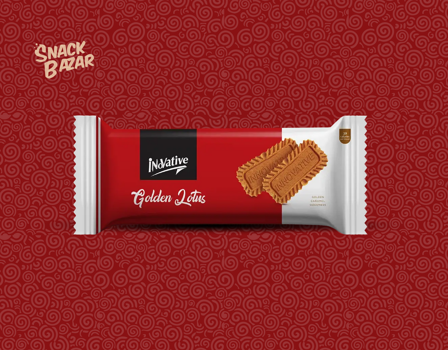Innovative Golden Lotus Biscuits