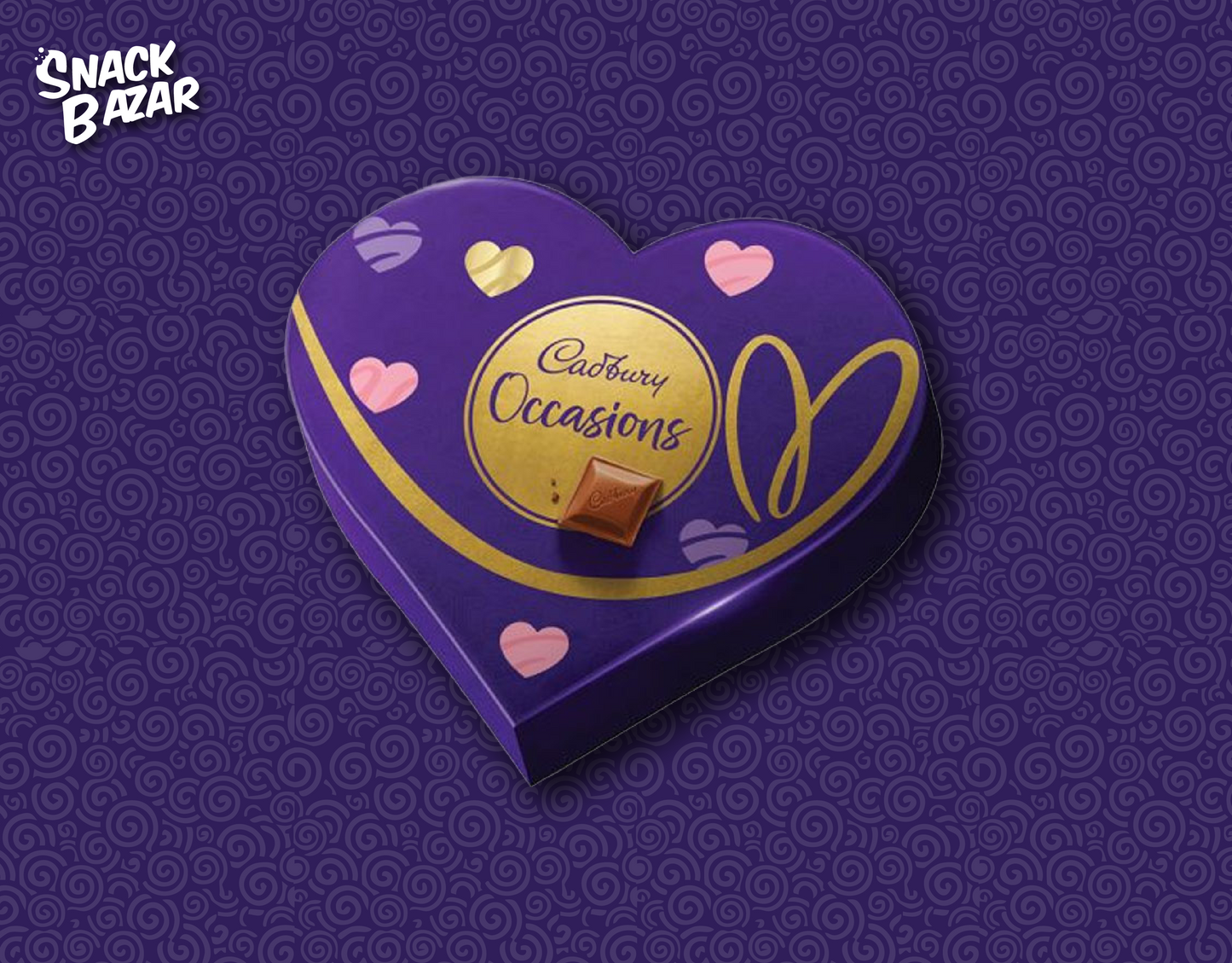 Cadbury Occasions Heart Gift Box 212gm